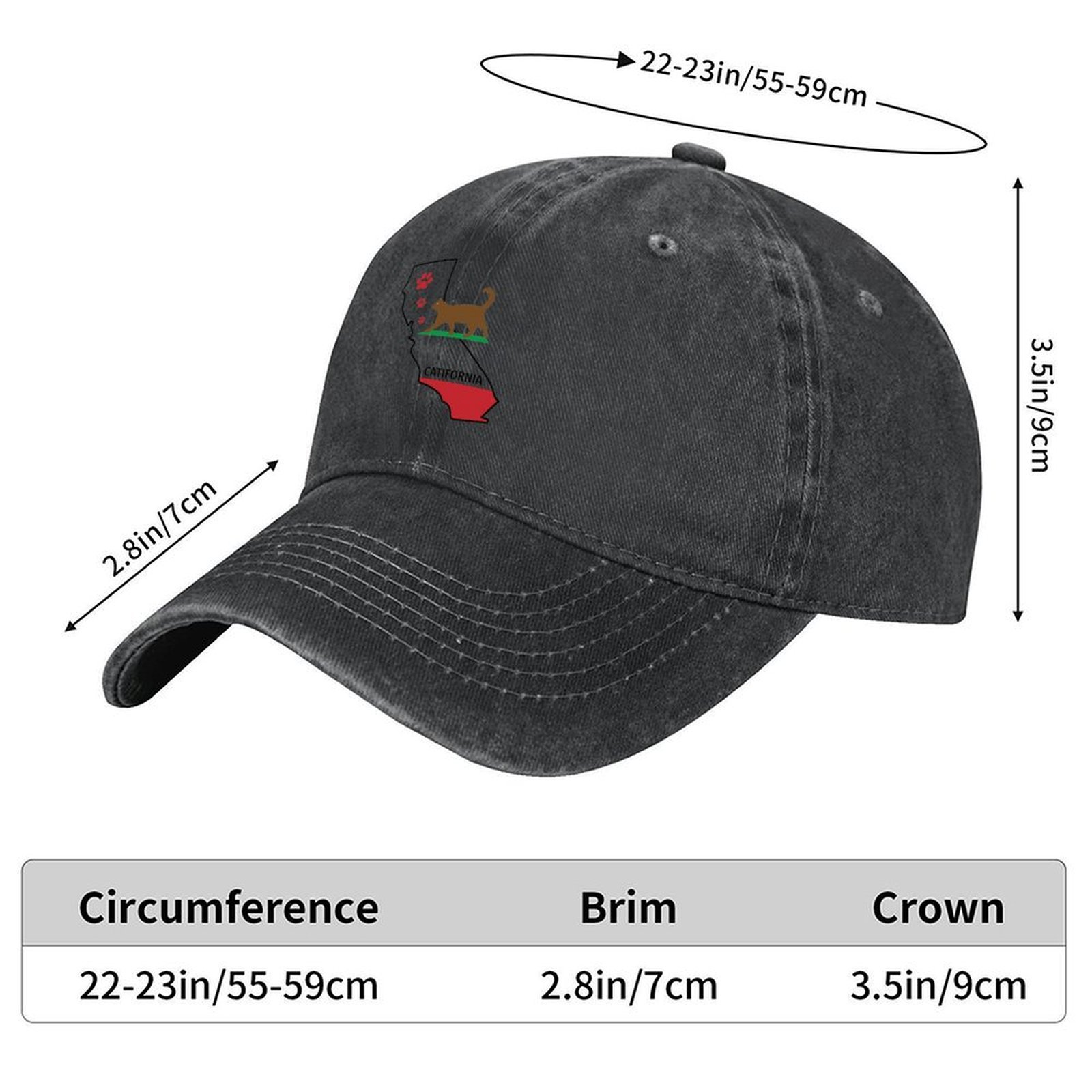 California Catifornia State Ma - đánh giá và giá Golf Cap Dad
