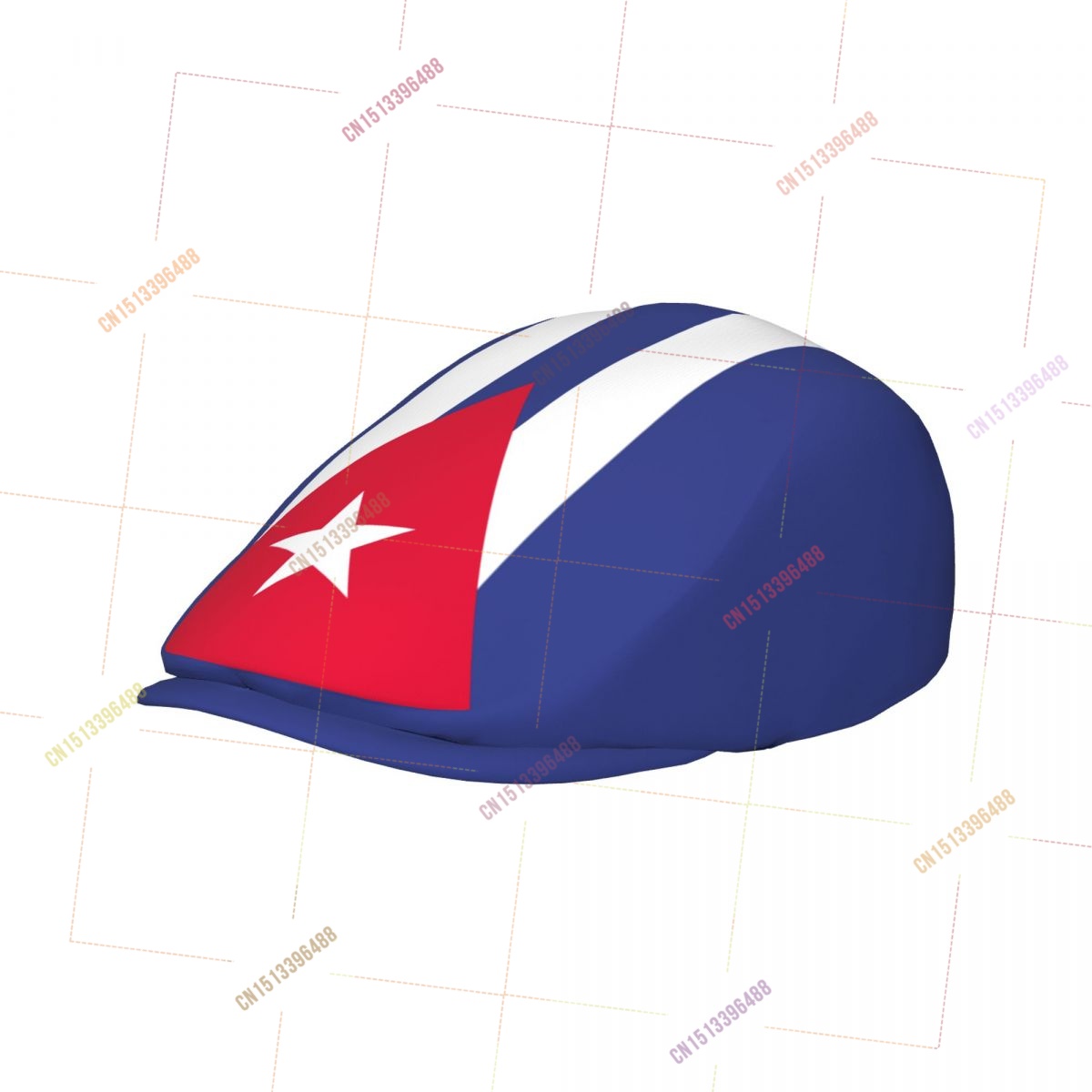 Cuba Flag Men Women Flat Ivy G - đánh giá và giá Newsboy Cap Ivy