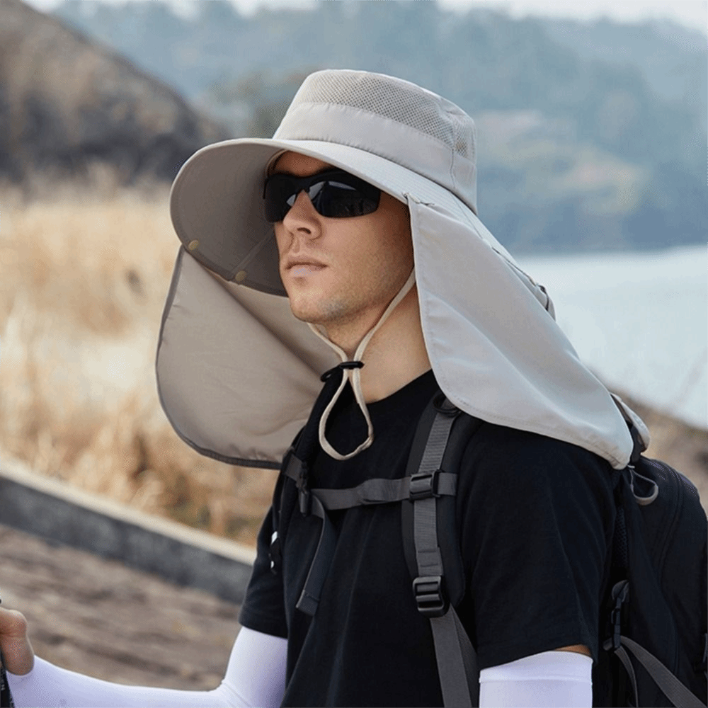 Fashion Cloth Men Sun Hat Big  - đánh giá và giá Visor Sun Hat