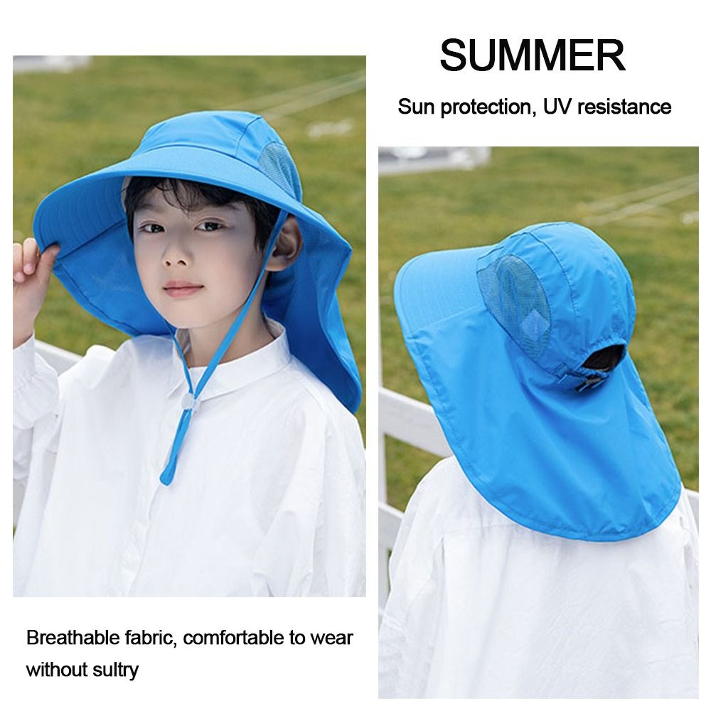 Sunscreen Boy Girl Beach Cap C - đánh giá và giá Sun Hat Wide Brim